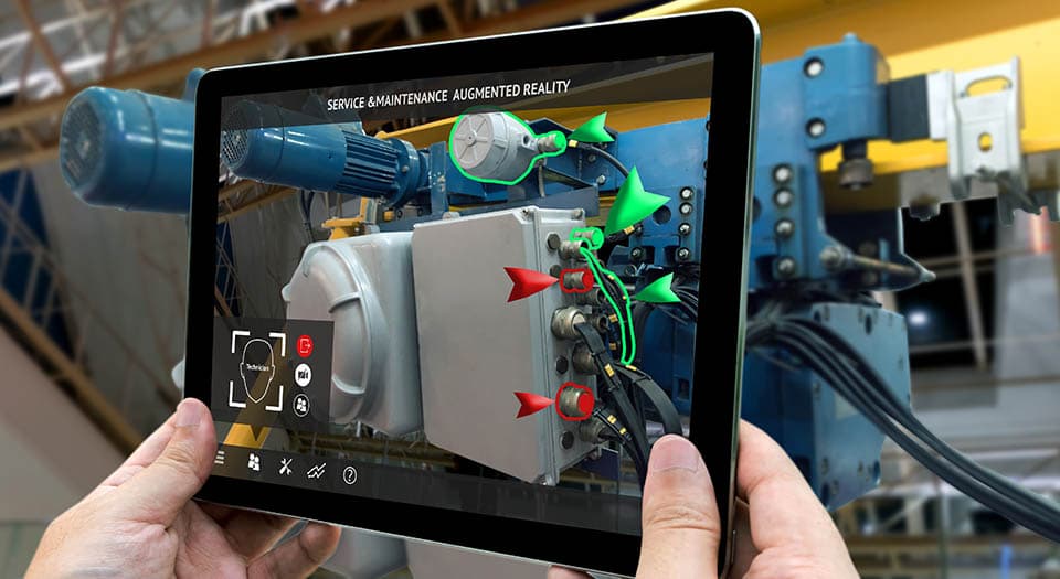 Augmented reality overlays information on the real world