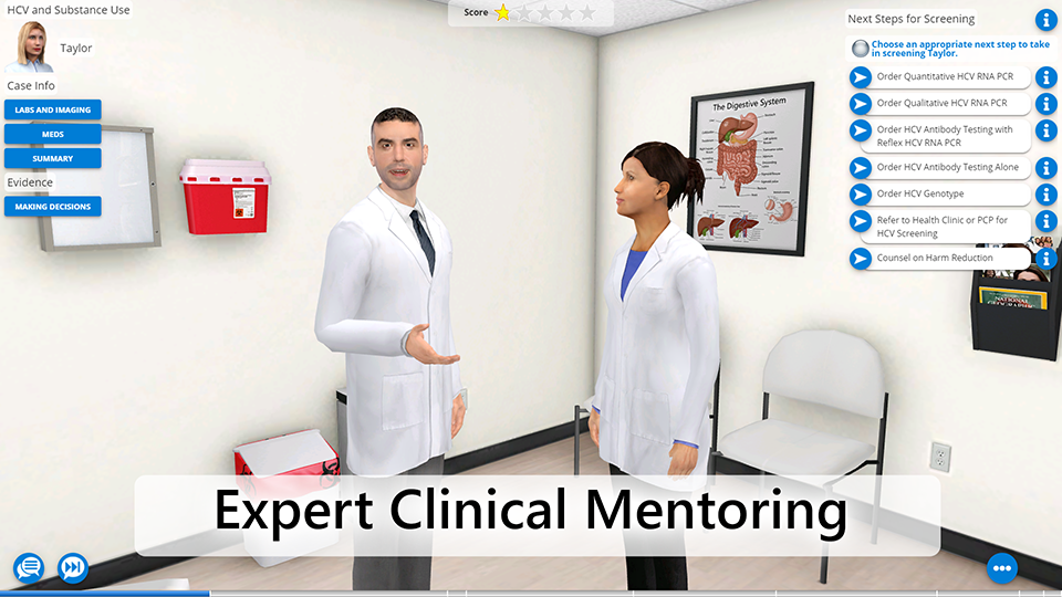 Expert Clinical Mentoring Example 