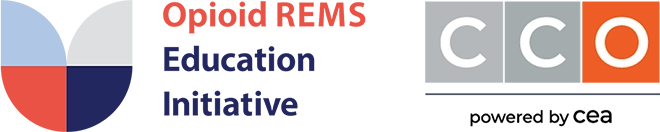 Opioids REMS & CCO Logos